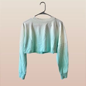 Palm Angels NWT Cropped Logo Long Sleeve T-Shirt in M